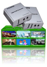 EXTENDER PCPRO 60MT CAT6 4K HDMI (2 PSC)HDMI+USB UZATMA PC-UTP-HDMI-60-TX-RX - 4